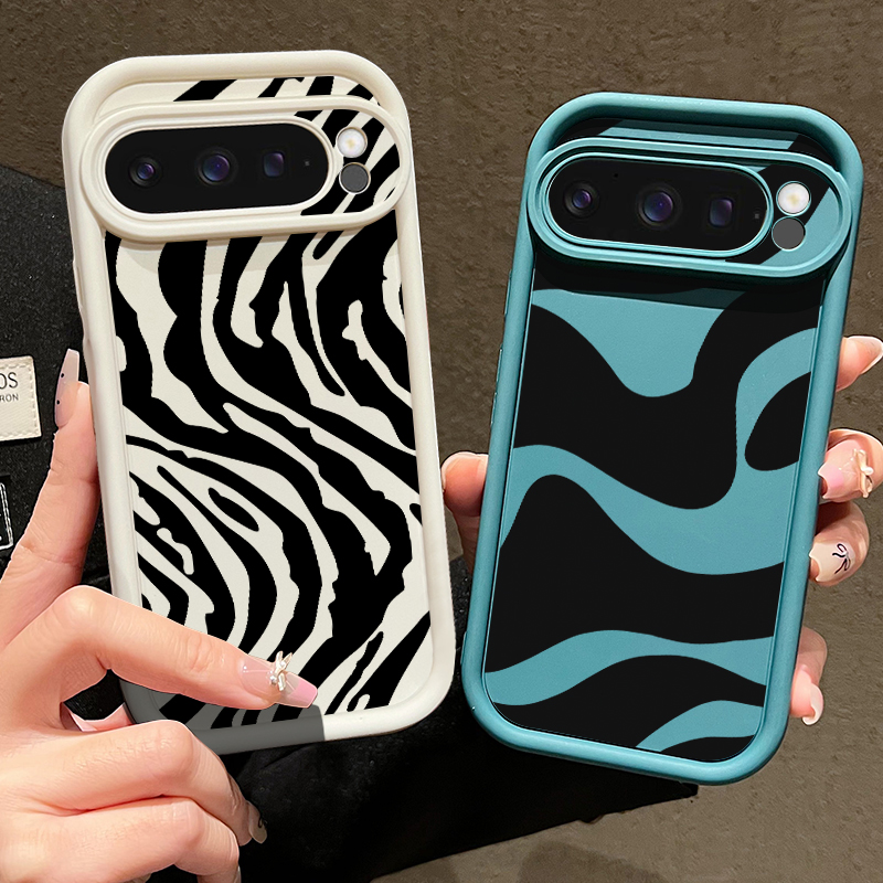 Zebra Stripe Pattern TPU Phone - Google Pixel 8A ulasan dan harga