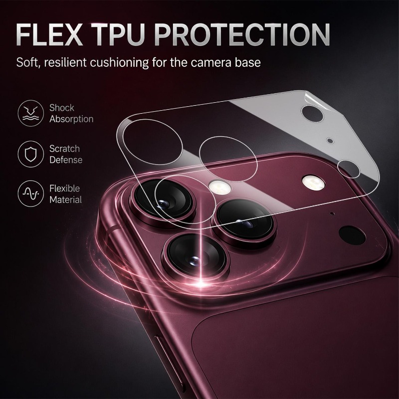 1-5Pcs Transparent Camera Lens - Hydrogel Screen Protector ulasan dan harga