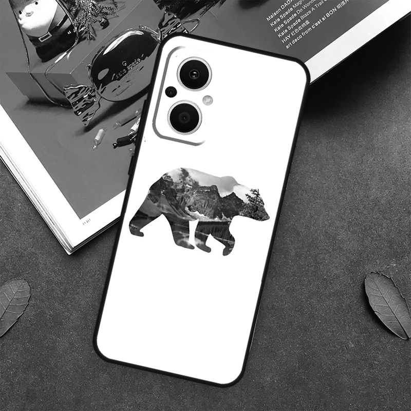 Cartoon Grizzly Bear Case For  - Oppo Find X8 ulasan dan harga