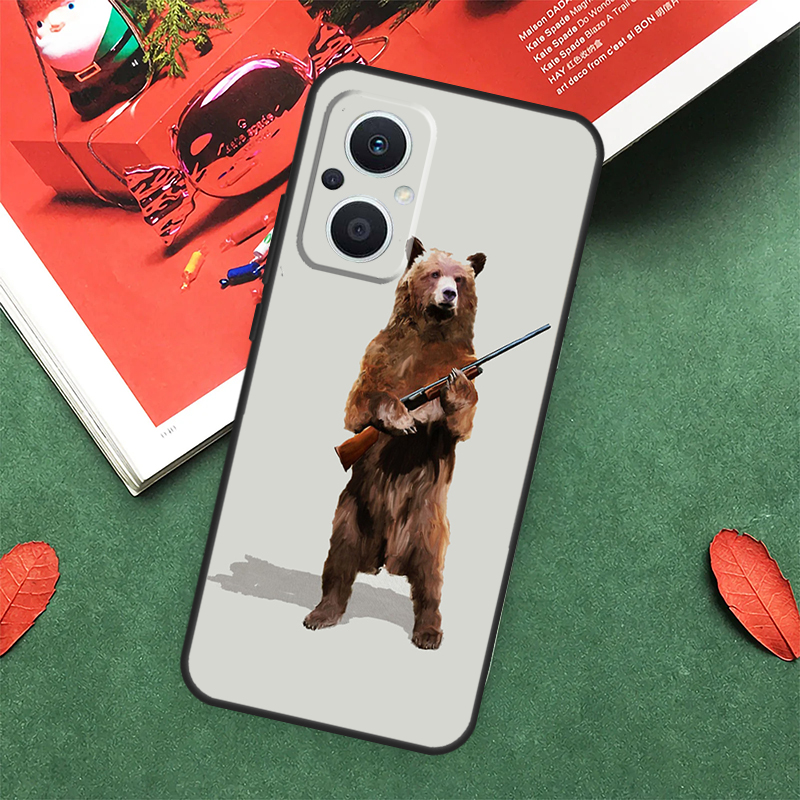 Cartoon Grizzly Bear Case For  - Oppo Find X8 ulasan dan harga