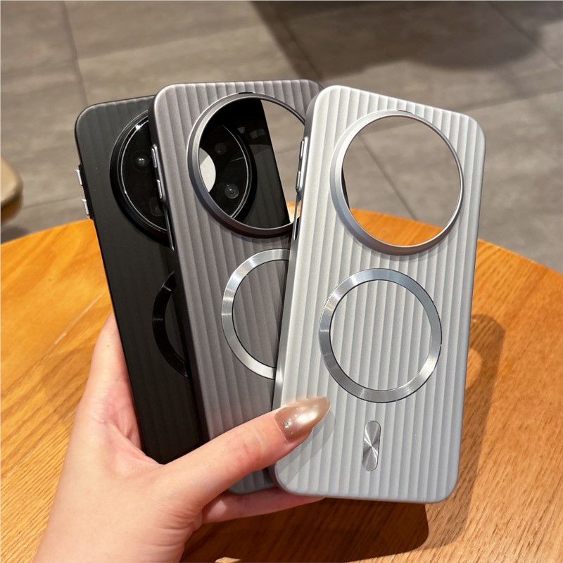 Luxury Striped Metal‑Paint PC  - Huawei Nova 12 ulasan dan harga