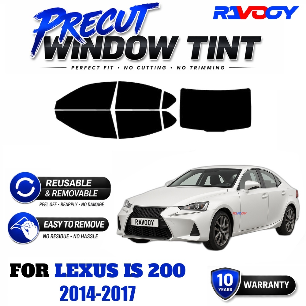 RAVOOY Precut Window Tint, Reu - Air Bubble Remover ulasan dan harga
