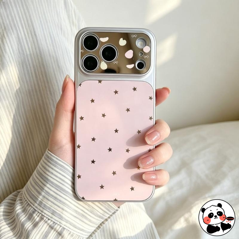 Hollow Stars Mirror Phone Case - Huawei Nova 12 ulasan dan harga