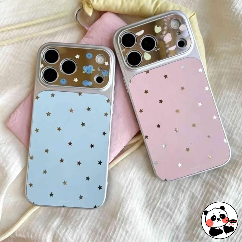 Hollow Stars Mirror Phone Case - Huawei Nova 12 ulasan dan harga
