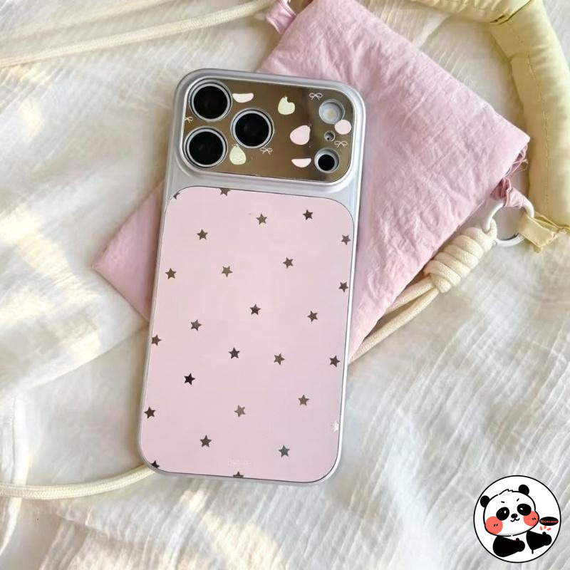 Hollow Stars Mirror Phone Case - Huawei Nova 12 ulasan dan harga
