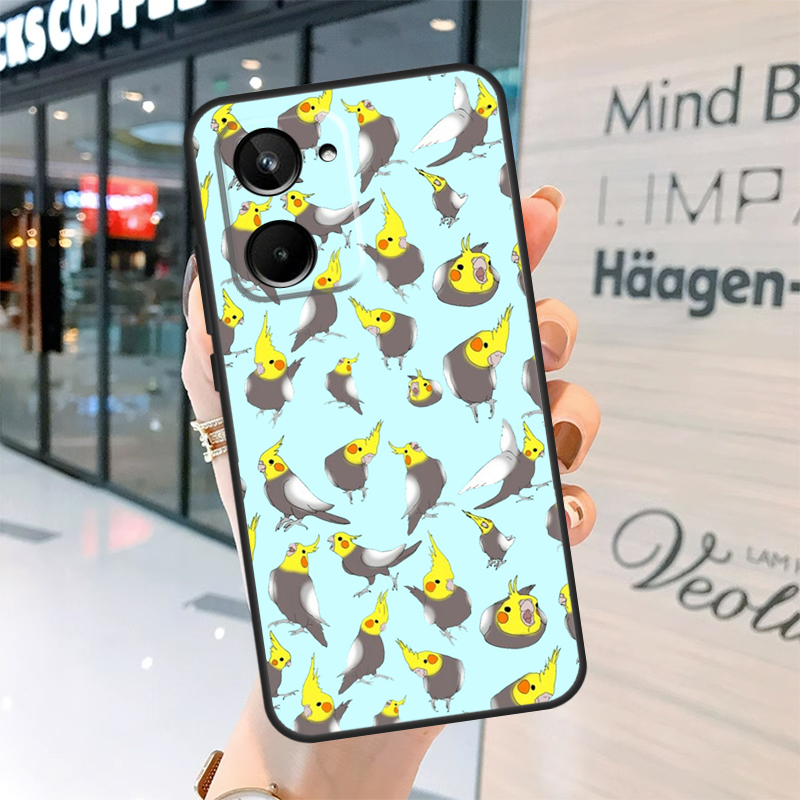 Cartoon Cockatiel Collage Case - Realme C67 ulasan dan harga
