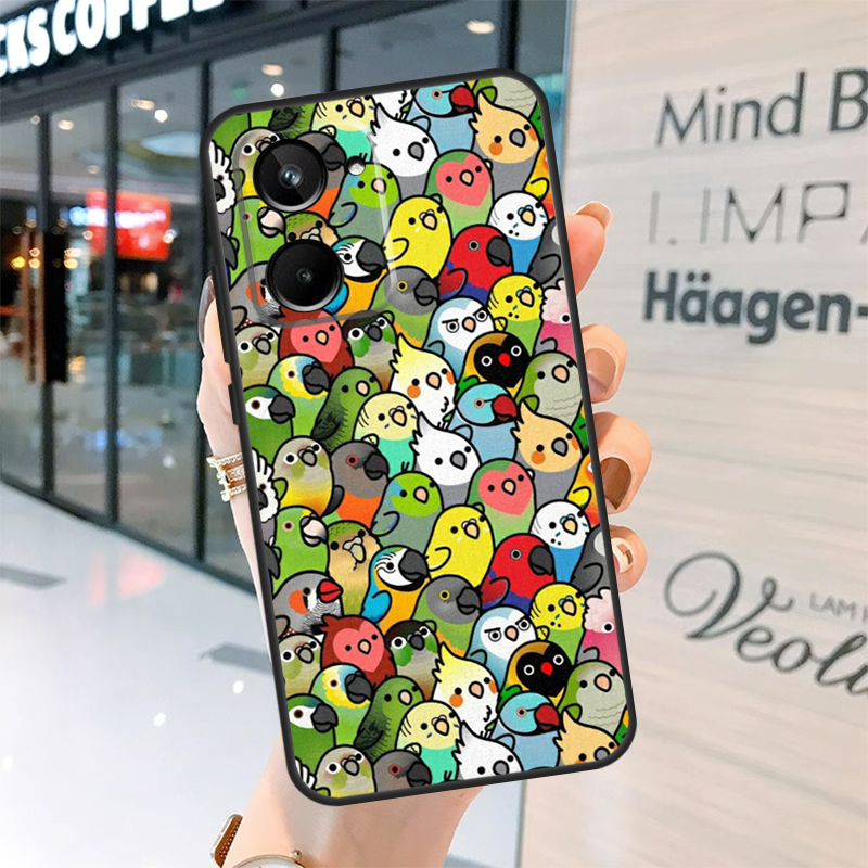 Cartoon Cockatiel Collage Case - Realme C67 ulasan dan harga