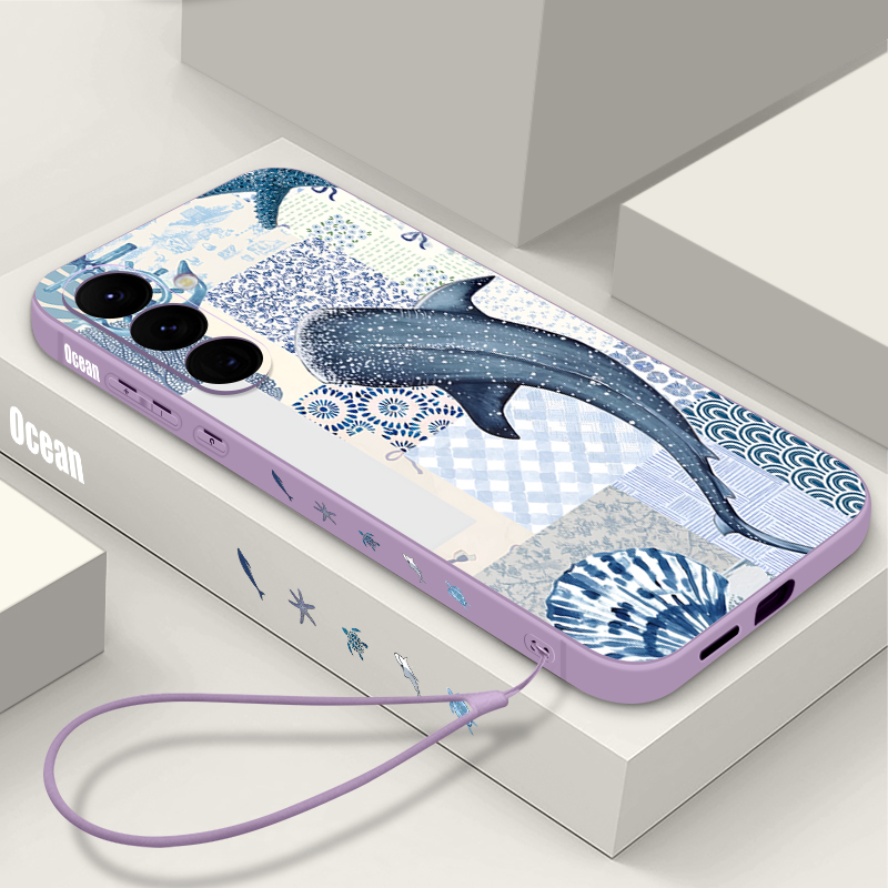 Fish Patterned Lanyard Phone C - Samsung Galaxy A55 ulasan dan harga