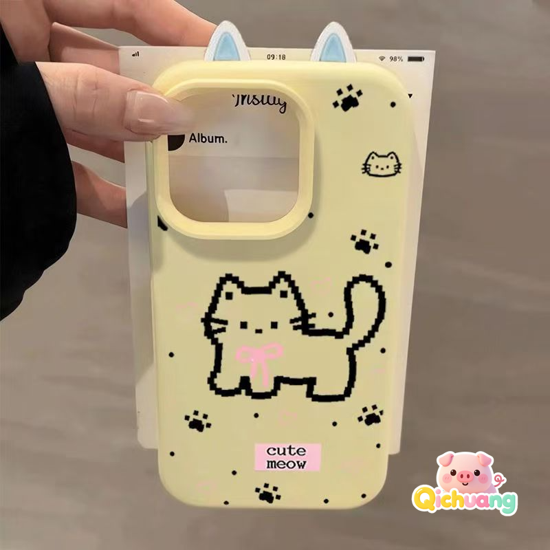 Cute Cat Ear Phone Case For Hu - Huawei Nova 12 ulasan dan harga