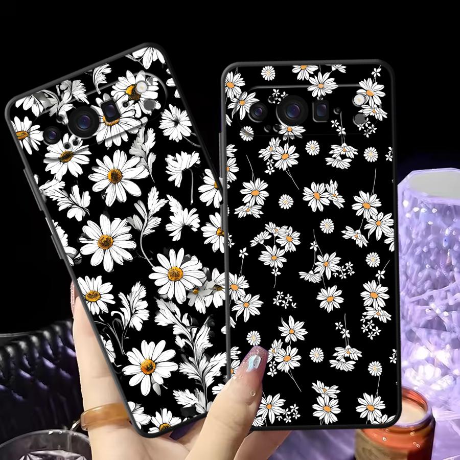 Monochrome Daisy Funda Phone C - Google Pixel 8A ulasan dan harga