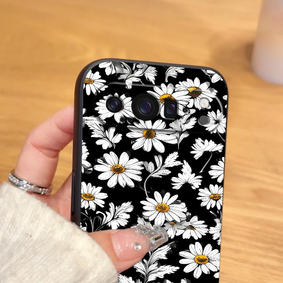 Monochrome Daisy Funda Phone C - Google Pixel 8A ulasan dan harga