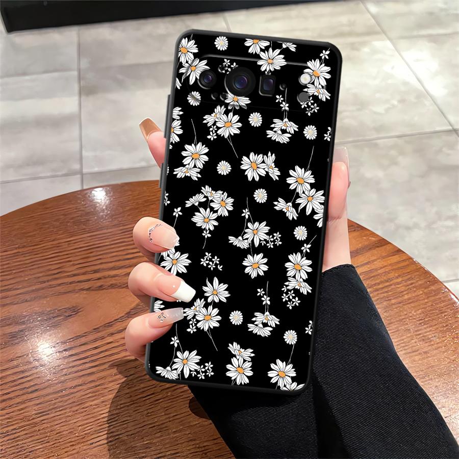 Monochrome Daisy Funda Phone C - Google Pixel 8A ulasan dan harga